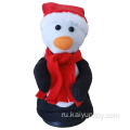 18 см музыкального пингвина рождественское украшение